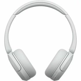 ソニー(SONY)ワイヤレスヘッドホンWH-CH520:Bluetooth対応/軽量設計約147g/専用アプリ対応により好みの音質にカスタマイズできる「イコライザー」設定対応/ホワイトWH-CH520W小