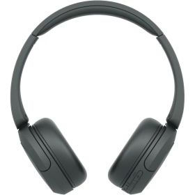 ソニー(SONY) ワイヤレスヘッドホン WH-CH520:Bluetooth対応/軽量設計 約147g/専用アプリ対応により好みの音質にカスタマイズできる「イコライザー」設定対応/ブラック WH-CH520 B 小