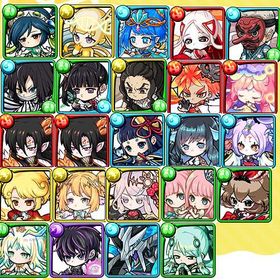 四天王コンプ+龍喚士リヴァイアサン+蛇柱伊黒小芭内+鱗滝左近次栗花落カナヲ 虹結晶3520個 | ポコダン(ポコロンダンジョンズ)のアカウントデータ、RMTの販売・買取一覧