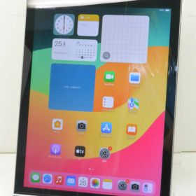 Wi-Fiモデル Apple iPad6 Wi-Fi 32GB iPadOS17.7.5 スペースグレイ MR7F2J/A 初期化済 【m026064】【中古】【K20250226】