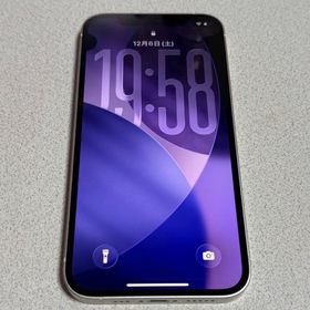アイフォーン(iPhone)のiPhone12 本体 256GB SIMフリー Apple ホワイト(スマートフォン本体)