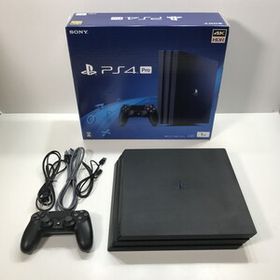 FUZ【中古】SONY PlayStation4 Pro プレステ4 本体 ジェット・ブラック 1TB (CUH-7200BB01) 欠品あり〈033-251201-KY-01-OTO〉
