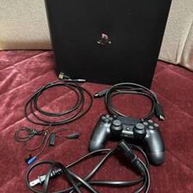 動作品 PS4 Pro プレイステーション4 ソニー SONY ジェットブラック CUH-7200B 1TB 本体 付属品あり