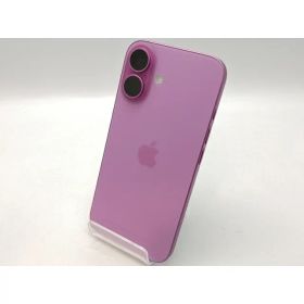 【中古】Apple 国内版 【SIMフリー】 iPhone 16 128GB ピンク MYDT3J/A【高崎モントレー】保証期間1ヶ月【ランクA】