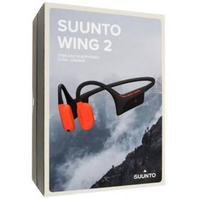 スント ワイヤレスイヤホン 骨伝導 SUUNTO WING 2 SS051260000 Coral Orange