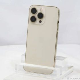 〔中古品〕 iPhone13 Pro 256GB ゴールド MLUQ3J／A SIMフリー【348】