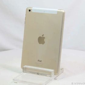 【中古】Apple(アップル) iPad mini 3 16GB ゴールド MGYR2J／A docomo 【344-ud】