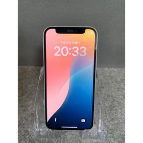 アイフォーン(iPhone)の美品 国内版 SIMフリー iPhone12 mini 64GB ホワイト色(スマートフォン本体)
