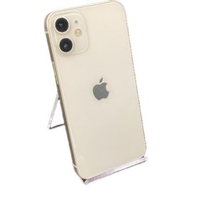 アップル(Apple)の【全額返金保証】【最速発送】Apple iPhone iPhone 12 mini 64GB ホワイト au 動作確認済(スマートフォン本体)