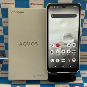 【中古】AQUOS wish2 64GB ホワイト SH-51C docomo版SIMフリー 極美品