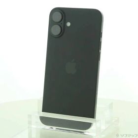 〔中古品〕 iPhone16 Plus 256GB ブラック MXVG3J／A SIMフリー【269】