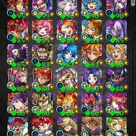 ガチャ限運極37体 まどか4体所持 | モンストのアカウントデータ、RMTの販売・買取一覧