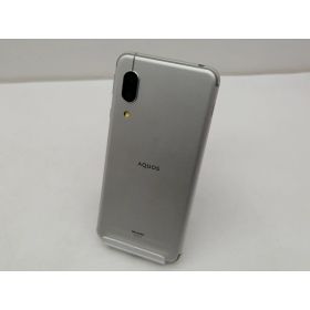 【中古】SHARP 国内版 【SIMフリー】 AQUOS sense3 シルバーホワイト 4GB 64GB SH-M12【仙台イービーンズ】保証期間1ヶ月【ランクC】