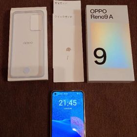 OPPO Reno9 A ホワイト スマートフォン