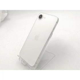 【中古】Apple docomo 【SIMフリー】iPhone 16e 128GB ホワイト MD1R4J/A【ECセンター】保証期間1ヶ月【ランクA】