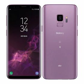【中古】【安心保証】 Galaxy S9 SCV38[64GB] au ライラックパープル