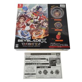 【中古美品】 【未開封】【ゲーム】ベイブレードエックス エボバトル Z-A CERO区分_A 全年齢対象 Nintendo Switch 任天堂 スイッチ ソフト 【029-251204-as-05-izu】