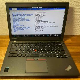 ジャンク ThinkPad X250 第5世代i7 メモリ8GB HDD無し