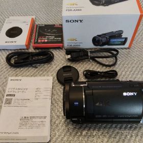 【美品】SONY FDR-AX60 ビデオカメラ 4K 23年式 最新