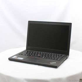 〔中古〕Lenovo(レノボジャパン) 格安安心パソコン ThinkPad X260 20F5CTO1WW ブラック 〔Windows 10〕〔198-ud〕