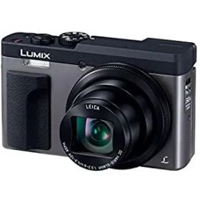 【中古】(非常に良い)パナソニック コンパクトデジタルカメラ ルミックス TZ90 光学30倍 4K動画記録 シルバー DC-TZ90-S