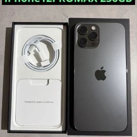 美品 iPhone 12 Promax 256GB グラファイト