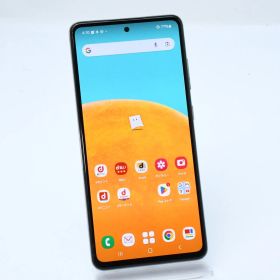 【液晶美品】SIMフリー docomo Galaxy A52 5G SC-53B オーサムホワイト