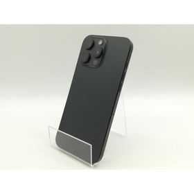 【中古】Apple 国内版 【SIMフリー】 iPhone 16 Pro Max 256GB ブラックチタニウム MYWG3J/A【福岡筑紫】保証期間１ヶ月【ランクB】