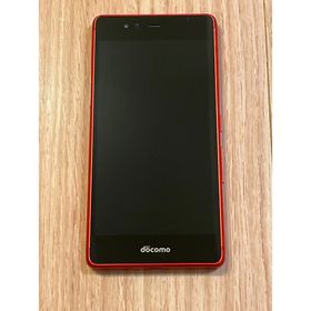 アローズ(arrows)のFUJITSU arrows Be F-05J Red(スマートフォン本体)