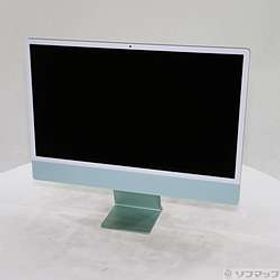 iMac 24-inch Mid-2021 MGPJ3J／A Apple M1 8コアCPU_8コアGPU 16GB SSD1TB グリーン 〔14.8 Sonoma〕
