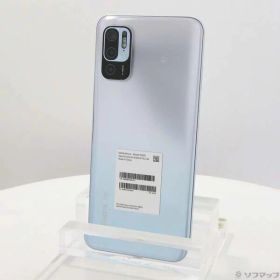 【中古】Xiaomi(シャオミ) Redmi Note 10 JE 64GB クロームシルバー XIG02 au SIMフリー 【377-ud】