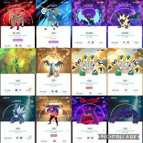 【⭐️TL71】💥伝説個体値💯: 9体、✨色違い:316体、💥伝説:509体、💯背景あり | ポケモンGOのアカウントデータ、RMTの販売・買取一覧