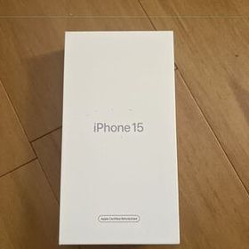 未開封新品iPhone15 128GApple ブラック ミッドナイト SIMフリー 整備済製品