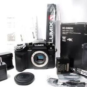 新品級 シャッター数490回 パナソニック ルミックス Panasonic LUMIX DC-G99D-K ボディ ミラレーレス一眼レフ BODY 133ｋ58835