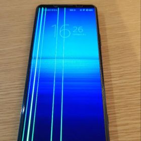 【ジャンク品液晶縦線】Sonny Xperia 5 II au SIM解除