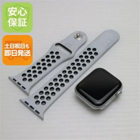 【中古】良品中古 Apple Watch series4 40mm GPSモデル シルバー 中古 土日祝発送OK