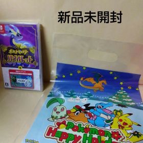 新品 SWITCH ソフト ポケットモンスター バイオレット+ゼロの秘宝