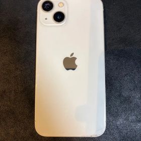 iPhone13 バッテリー77% 本体 白 128gb