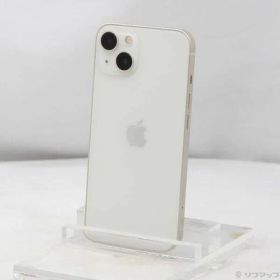 〔中古品〕 iPhone13 128GB スターライト MLND3J／A SIMフリー【258】