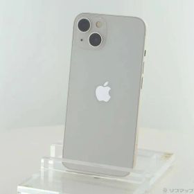 〔中古品〕 iPhone13 256GB スターライト MLNJ3J／A SIMフリー【344】