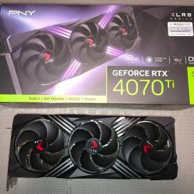 PNY GEFORCE RTX 4070 Ti 12GB OCモデル