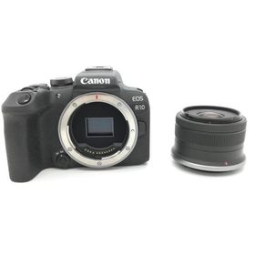 【中古】Canon EOS R10 RF-S18-45 IS STM レンズキット【DS秋葉】保証期間１ヶ月【ランクA】