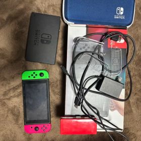 Nintendo Switch ネオンピンク/ネオングリーン