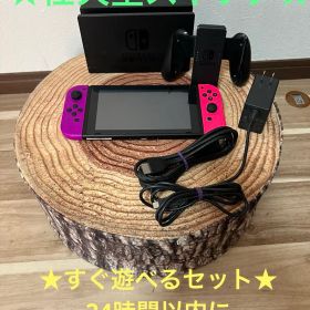 Nintendo Switch ニンテンドースイッチ本体 PPL/PNK 箱無し