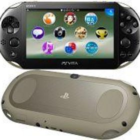 【中古】PSVITAハード PlayStation Vita本体 Wi-Fiモデル カーキ・ブラック[PCH-2000]