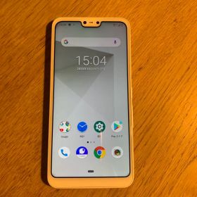 arrows スマートフォン 本体 ホワイト 801FJ