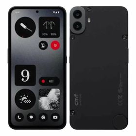 【中古】【安心保証】 CMF Phone 1 A015[128GB] SIMフリー ブラック