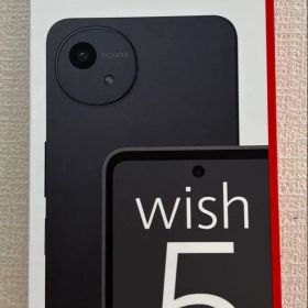 AQUOS wish5 ブラック 新品、未使用
