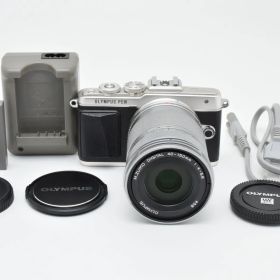 ■ 美品 ■ オリンパス OLYMPUS E-PL7 シルバー レンズセット ≪S数1,700回 手ブレIS動作良好 動作確認済≫ 40-150mm F4-5.6 0056