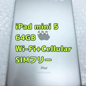 ジャンク iPad mini 第5世代 Wi-Fi+Cellular 64GB